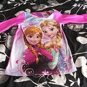 Cute Frozen p.j. top